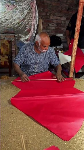 How Traditional Kites Are Made | Amazing Handmade Kite Process #amazingfactory