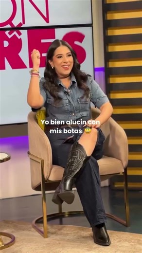 Yo la más alucin con mis botas 🤠👢