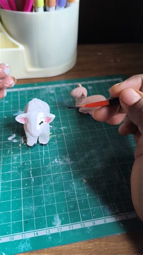 baby lamb painting #art #diy #viral #craft #shorts #painting #paintingtutorial #babylamb #cribmaking