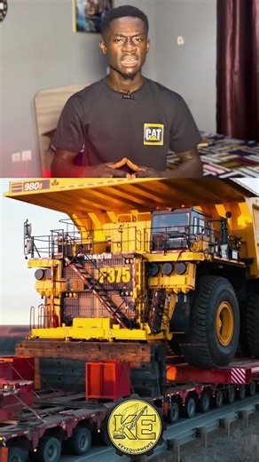 Transporting the Giant Komatsu 980E Mining Truck