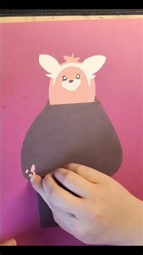 DRAWING EVERY SINGLE POKEMON - BEWEAR #art #pokemon #gen7 #sunandmoon #alola #papercraft #paperart