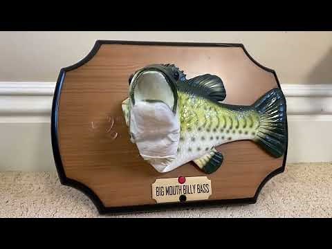Gemmy 1999 Original Big Mouth Billy Bass Animated Singing Fish