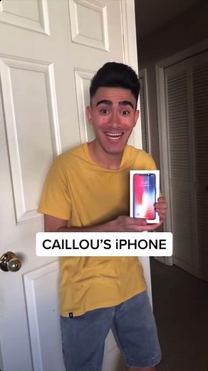 Caillou's iPhone #shorts