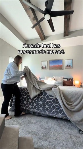 Making your bed is one of the easiest habits that can instantly improve your day