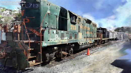 3D Gaussian Splatting支持webgl渲染了，速度非常非常快，除了大角度变化时要重算下排序（webgpu下这个也很快，就是兼容性没webgl…