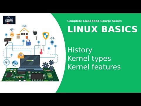#1 Linux Basics | History, Kernel & Core Features | Embedded System Course Free