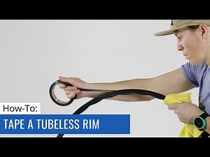 How To Tape A Tubeless Rim