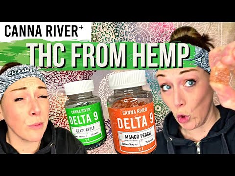 Delta 9 THC from HEMP?! | Canna River | THC : CBD Gummies Review