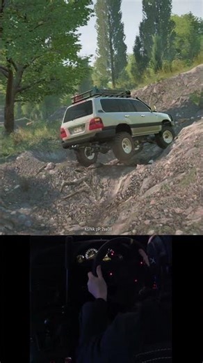 Toyota 4runner rock crawling #snowrunner #rockcrawling