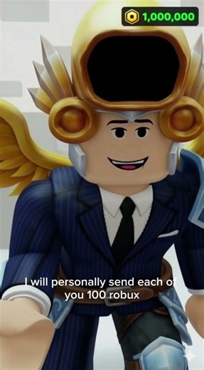 “I’m an OFFICIAL Roblox Admin Giving Away 100 Robux to EVERYONE 😱🔥” #roblox