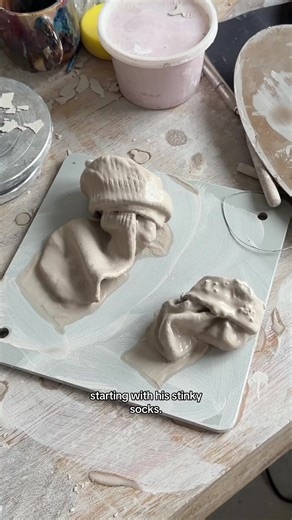 Turning my husband’s stuff into clay #pottery | Pottery