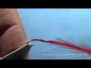 Fly Tying with Hans- Blood Midge Pupa