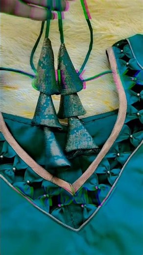 Mysore silk saree blouse trending design 💜🫶 #indianfashion #blousefashion #shortsviral