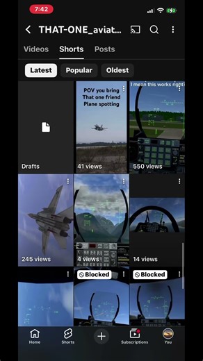 Only 7 likes😭 #aviation #gaming