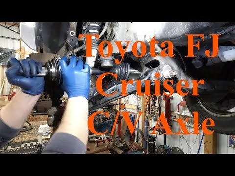 Toyota FJ Cruiser Front Axle Job