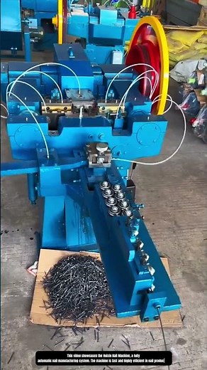 Huixin Nail Machine: Fully Automatic Nail Manufacturing