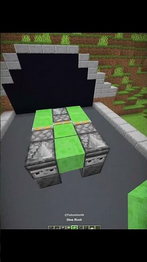 Minecraft Easy Working Tank Build Moment