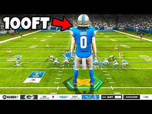 I Made Jahmyr Gibbs 100FT Tall...