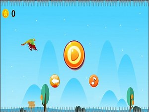 Play Flying Parrot | Free Online  Games. KidzSearch.com