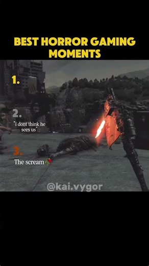 Ranking the best Horror Gaming moments😂 #horror #funny #memes #gaming #ranked