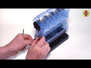 Build Your Own Miniature Internal Combustion Engine Model - Time-Lapse