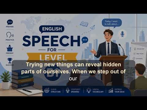 CEFR B1 - Essay 50: The journey of self discovery