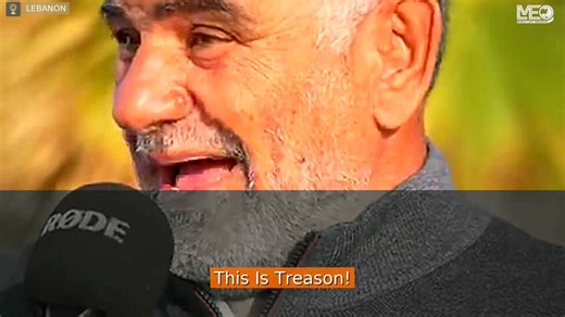 ⚡️This is Treason!A citizen from Beirut:Israel is attacking Lebanese army soldiers and the Nabatieh massacre in State Security. How can His Excellency the President accept, on his military honor, and Nawaf Salam on his human honor, to go to direct negotiations? This is treason..#Facts📍 Lebanon | 📅 11/04/2026