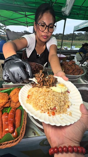 Spicy Adobong Isaw with Chao Fan & Egg Mukbang