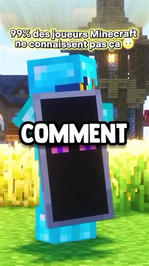 Personne ne connaît cette astuce pour customiser son bouclier 😳#minecraft #minecraftastuce#minecrafttips#gaming #creatorsearchinsights