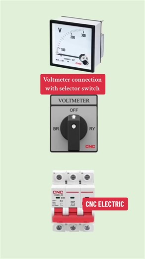 3.1K views · 181 reactions | Voltmeter Connection with Selector...
