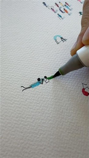 DAY 40 painting a little person