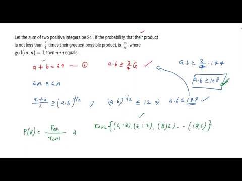 Probability JEE Main PYQs Solved Problem 21 | Important Probability Questions for JEE 2026 | IIT JEE