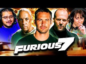 FURIOUS 7 (2015) IS SURPRISINGLY EMOTIONAL!! MOVIE REACTION!! First Time Watching! Fast & Furious