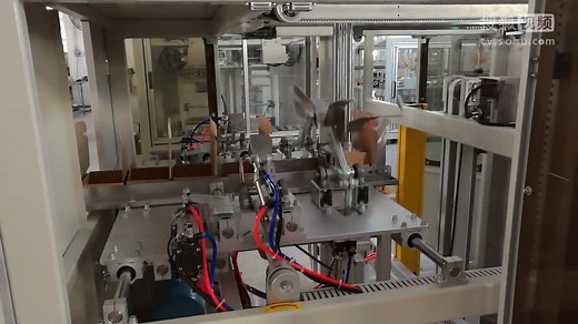 小盒折盒机自动折盒机机器人，固尔琦包装开箱机