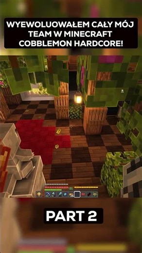 Wyewoluowałem CAŁY MÓJ TEAM w Minecraft Cobblemon Hardcore! part 2 #cobblemon #minecraft #hardcore