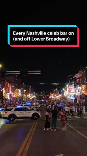 Want to hit every downtown Nashville country star bar on your next trip? 🤠💃 Here’s every honky tonk you can visit on (and off) Lower Broadway: Alan Jackson: AJ’s Good Time Bar Blake Shelton: @Ole Red Dierks Bentley: @Whiskey Row Nashville Eric Church: Chief’s on Broadway Garth Brooks: @FRIENDS IN LOW PLACES Gavin DeGraw: @Nashville Underground Hank Williams Jr: @hanksnash Jason Aldean: Jason Aldean’s Kitchen Rooftop Bar Jelly Roll: @GOODNIGHT NASHVILLE Jimmy Buffet: Margaritaville @LandShark B