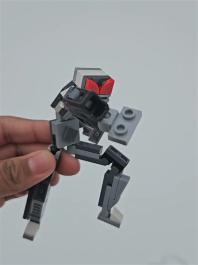 Posing Magnum in the Snow: A LEGO Adventure