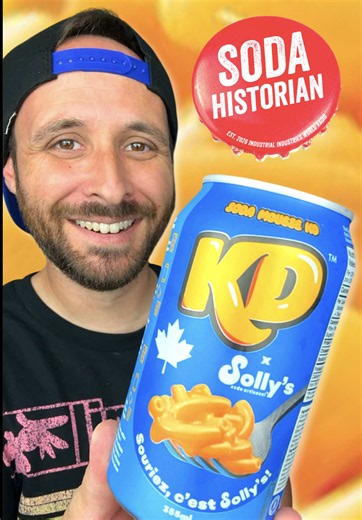 Kraft Mac and Cheese Soda Taste Test — Kraft Dinner Soda Review
