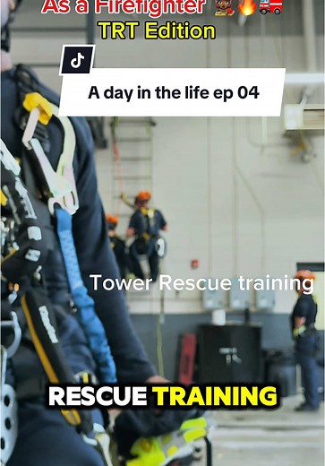 ⚠️READ CAPTION⚠️ It’s been a minute since my last post. Here’s a 48 hours shift as a firefighter. Some firefighters are trained to do more than Fighting fires and running EMS calls. At my station we have 5 specialties we are trained on for Technical Rescue. Rope/high angle Rescue is one of the five. Checkout my @ꜱᴀᴜᴄᴇʙᴏꜱꜱ page he does videos like these all the time. #fypシ #firefighter #firefightertraining #adayinmylife #firefightertiktok #creatorsearchinsights