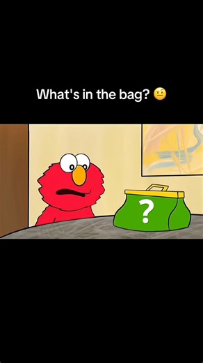 Elmo got caught red handed 😳👹