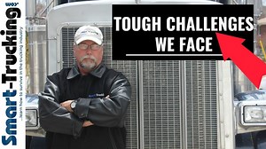A truck driving job is a tough one. It's not for the faint of heart. There are an endless number of difficult situations and challenges which arise in the line of duty as a professional truck driver. Dave talks about some of the most difficult (common) challenges professional truck drivers encounter in their truck driving careers. 1. Getting lost or taking a wrong turn. Getting 'unlost' or getting turned around when driving a big rig pulling a 53' trailer is no easy maneuver. 2. Dispatchers. Can