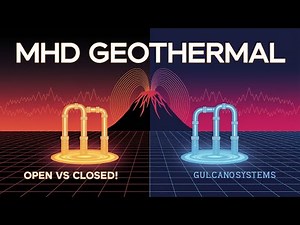 Physics of MHD Geothermal Energy Systems: Open vs Closed Loops & Their Volcano Connection