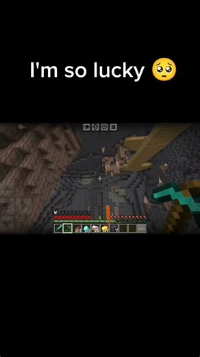 I'm so lucky 🥺 #minecraft #memes