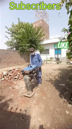 Mitti press karne wali machine #machine #compaction machine #contraction #plumber