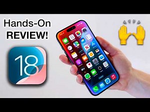 iOS 18 Hands-On REVIEW - Is it Worth it?