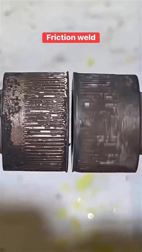 friction welding process, #welding #weldernation #welderlife #welder #handmade #art #ofwlife #OFWJAPAN #highlight #follower #everyone @highlight #viralvideoシ #viewers | Eugene Gasmen