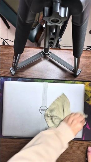 Cleaning laptop #laptop #laptopcleaning #tech #cleaning #restoration #asmr