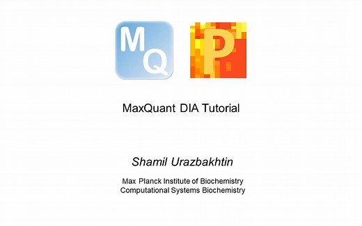 MQSS 2023_11 _ MaxQuant DIA Tutorial _ Shamil Urazbakhtin
