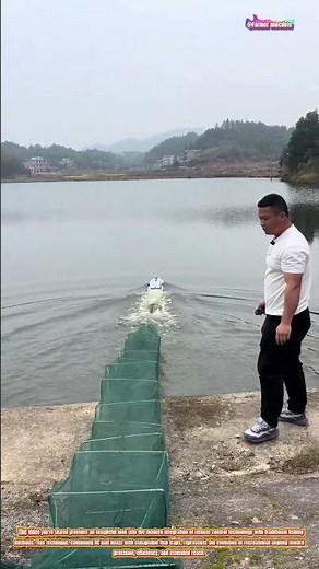 The Art of Deploying Fish Traps via Remote Control Bait Boats