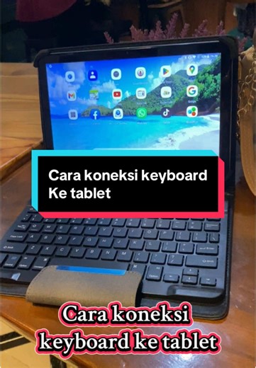 Cara Koneksi Keyboard Ke Tablet Android